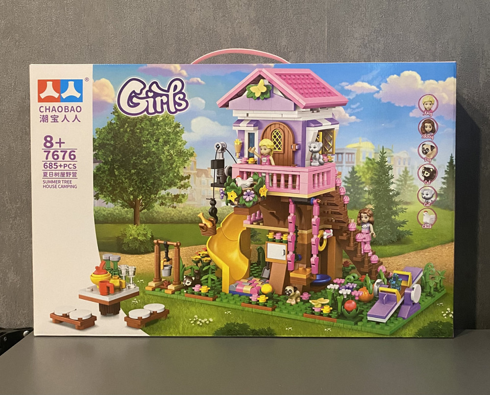 Конструктор Chaobao Летний домик на дереве/кемпинг, 685 деталь Киев - изображение 7