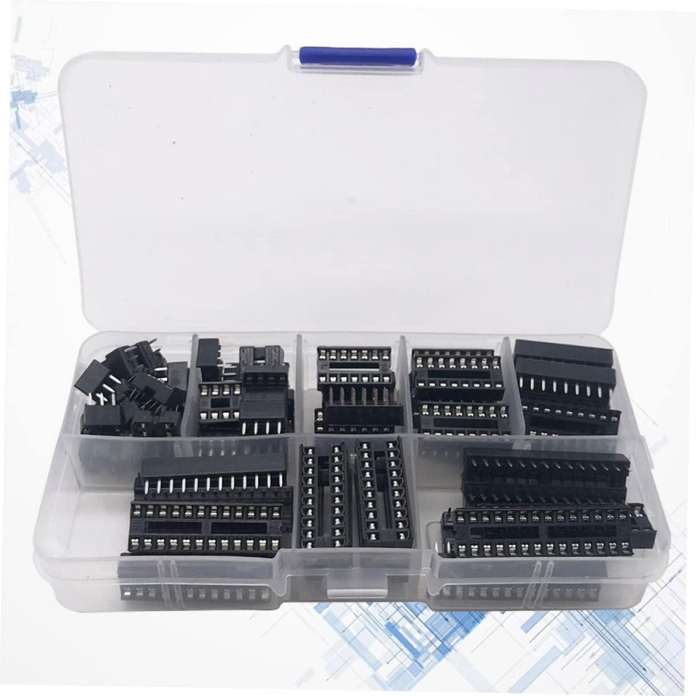 Набір панелей для мікросхем у пластиковому кейсі, 66 шт Київ - фото 16