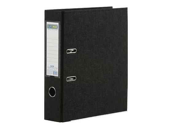 Папка-регистратор двусторонний А4 70/75мм черный арт.BM.3019-01с ТМ BUROMAX Киев