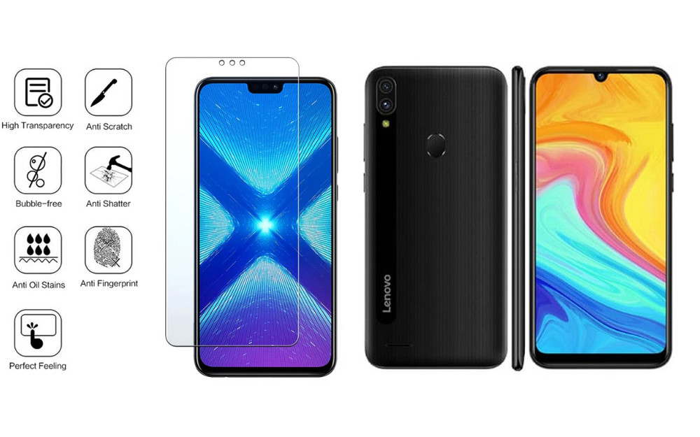 Защитное стекло NeoGlass для Lenovo A7 – ультрапрозрачное и устойчивое Киев - изображение 4