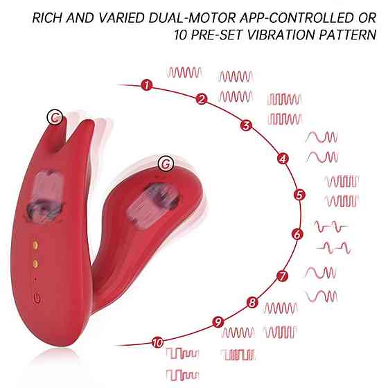 Смартвібратор Magic Motion Umi Red Sex Aura Київ