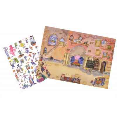 Набір для творчості Scribble down Перевідні наклейки Школа магії (SD/05) Вінниця