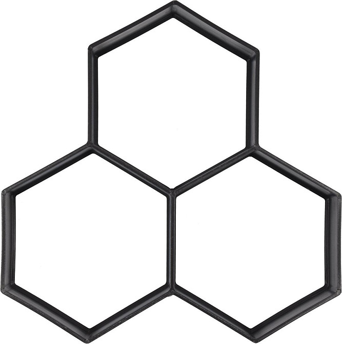 Форми для виготовлення бруківки VOREL : 360 х 360 x 40 мм, з поліпропілену [10/120] Одеса - фото 1