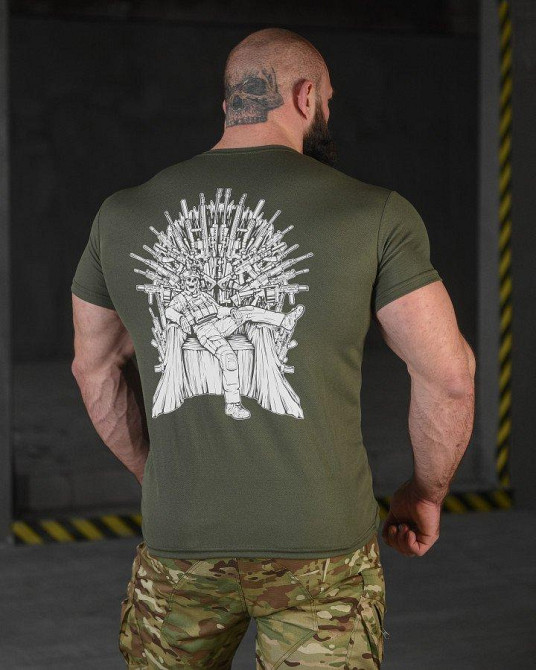 Потоотводящая футболка RESTART трон НП4907 Одесса - изображение 1