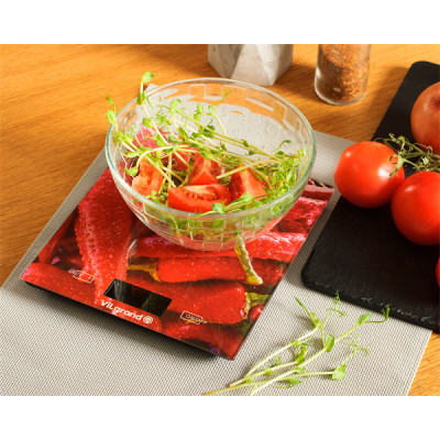 Весы кухонные Vilgrand VKS-525 Peppers Винница - изображение 3