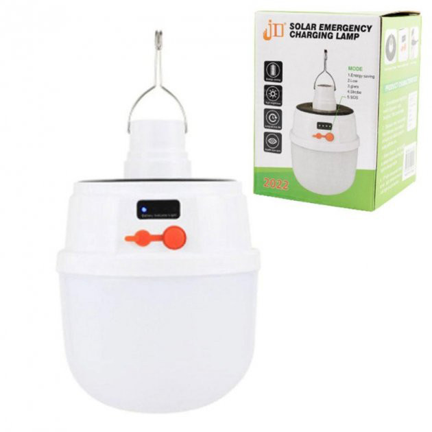 Лампочка для кемпинга аккумуляторная JD-2022, Освещение для кемпинга Лампа фонарь дома и LO-90 Львов - изображение 12