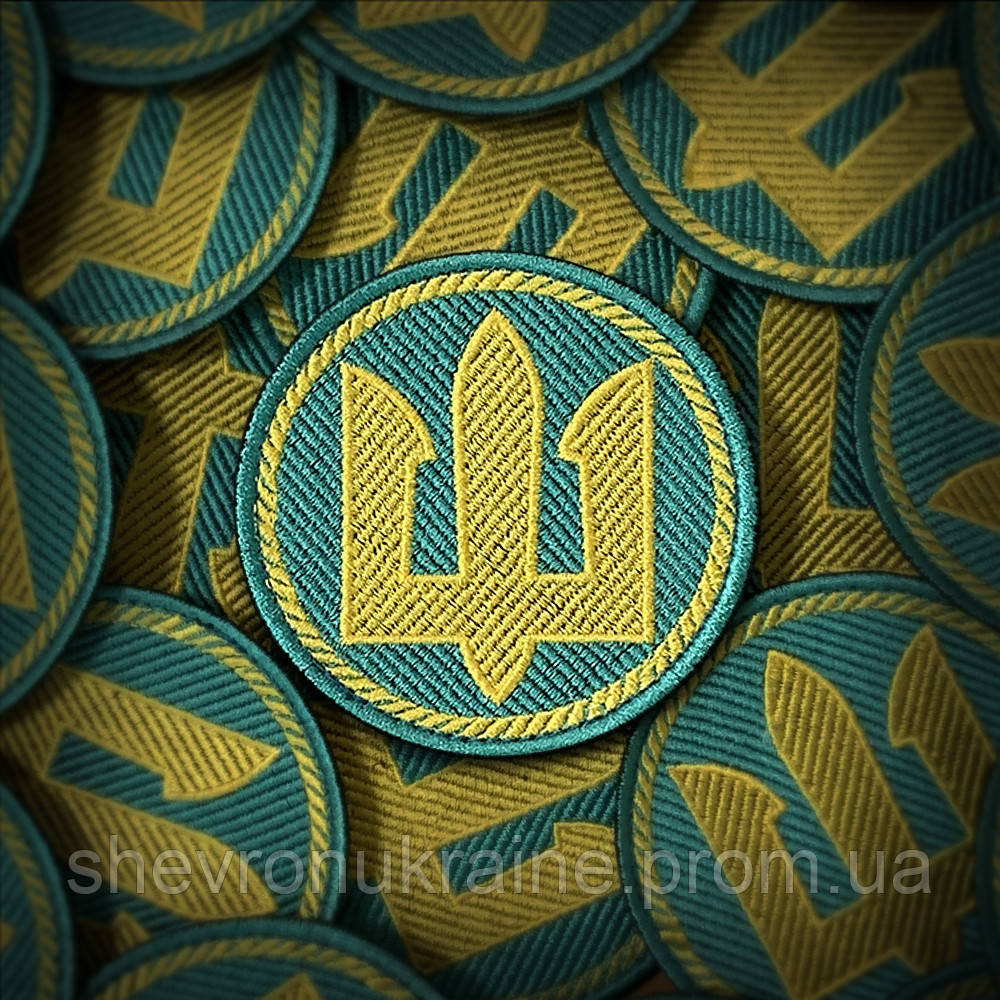Шеврон морська піхота (Форма коло. На липучці) Розмір 8см Київ - фото 1