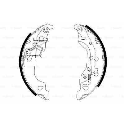 Тормозные колодки Bosch 0 986 487 597 Винница