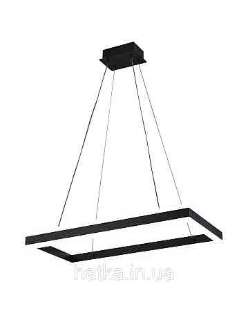 Стельова світлодіодна люстра QQD3093 (Чорний) Київ