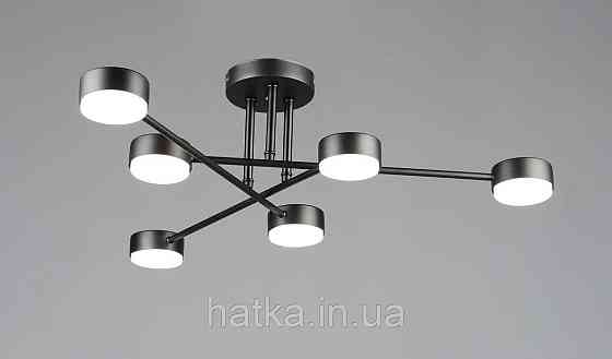 Люстра потолочная светодиодная VALESO N6716/6 GX53 Черный N6716/6 Киев