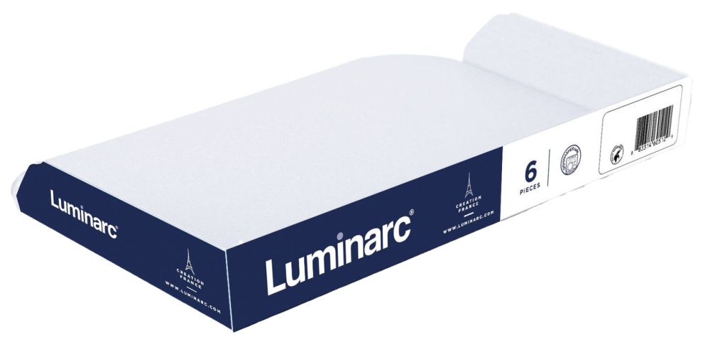 Набір чашок Luminarc Carine Plain, 6х220 мл (7101962) Київ - фото 2