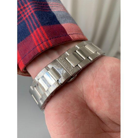 Годинник чоловічий наручний Carnival Patent (Сріблясті) Київ - фото 10