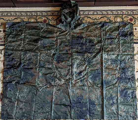 Маскувальне пончо дощовик A.Blochl ріп-стоп у чохлі (Мультикам) Вінниця