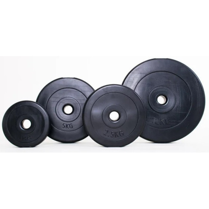 Диск композитний на 2.5 кг 31 мм Гантелі, гирі, штанги і диски з АВС покриттям Київ - фото 4