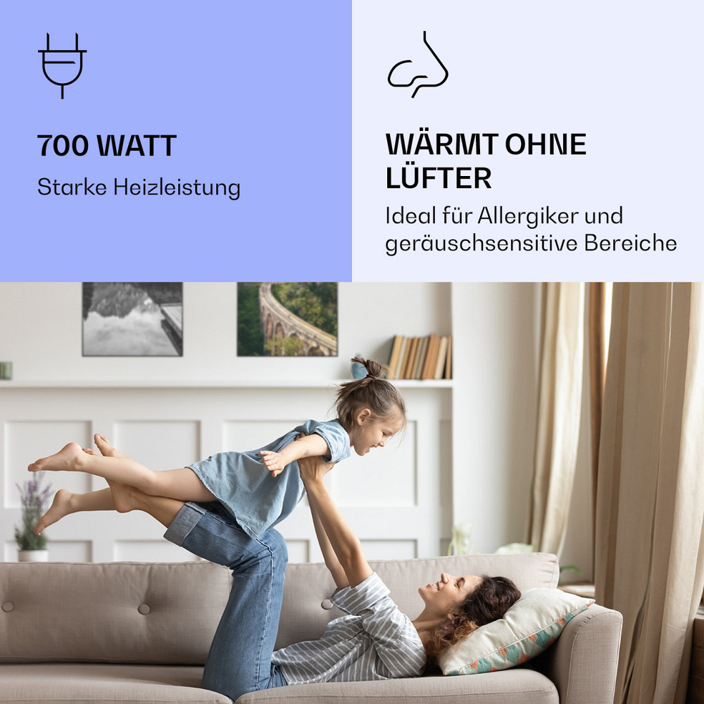 Wonderwall Air Art Интеллектуальный инфракрасный обогреватель 60x120 см 700 Вт 60 x 120 см | тренироваться Ровно - изображение 5