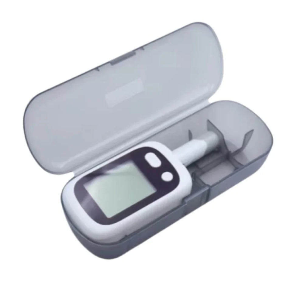Глюкометр Glucose Meter BY-100 з 50 тест-смужками, ланцетами та кейсом, точне вимірювання цукру крові Одеса - фото 2
