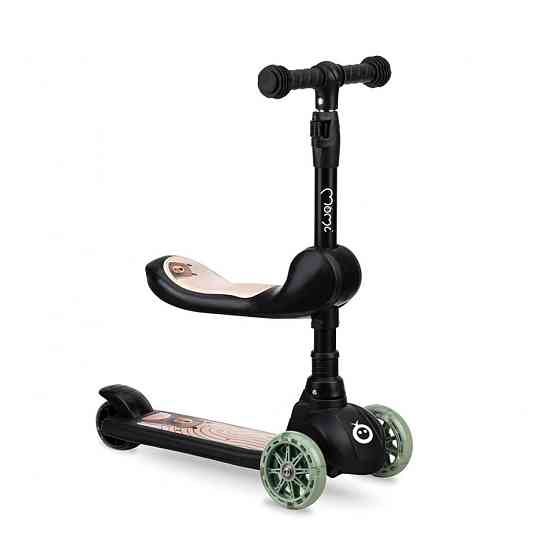 УЦІНКА!!! Самокат-біговел дитячий Kiuru MoMi HUBA00035-UC black Вінниця