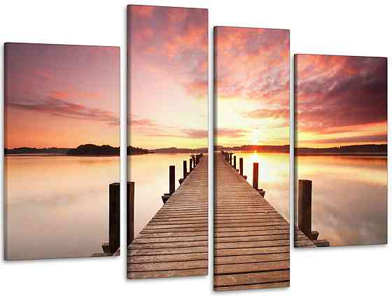 Модульная картина Мост Природа Art-144_4 99x140 см Киев