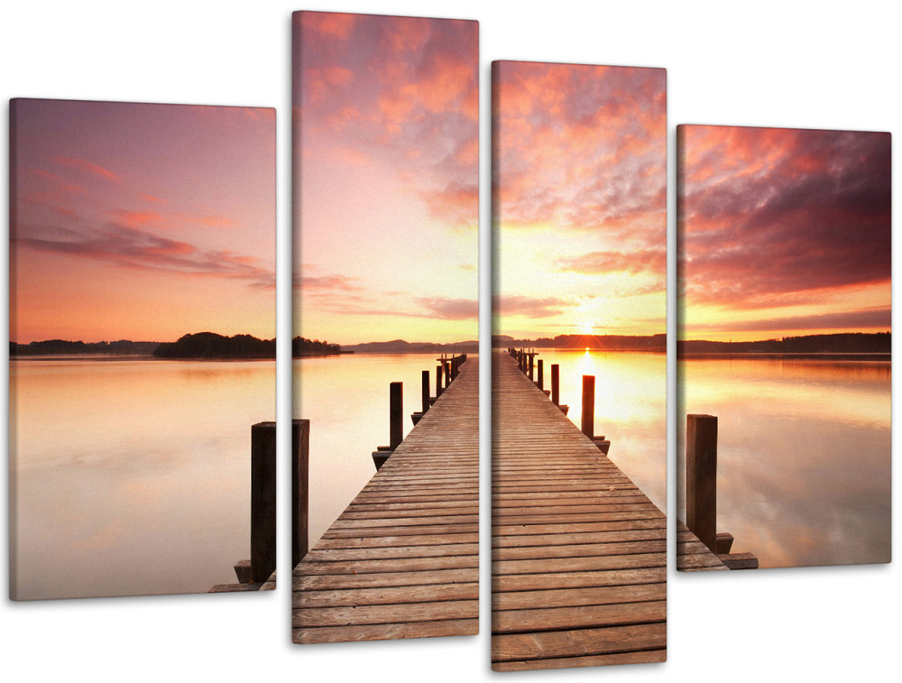 Модульная картина Мост Природа Art-144_4 99x140 см Киев - изображение 1