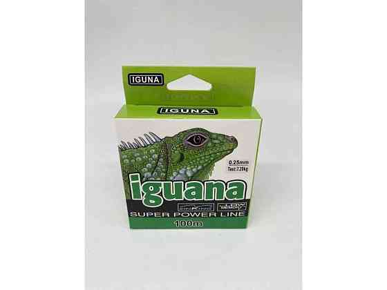 Лiска Iguana 0,25мм 7,2кг 100м прозорий SM-Y-18-025 ТМ PRC Киев