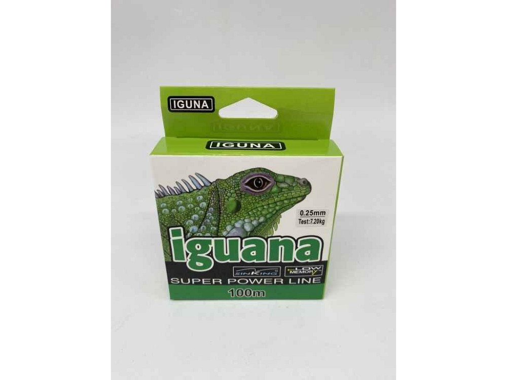 Лiска Iguana 0,25мм 7,2кг 100м прозорий SM-Y-18-025 ТМ PRC Київ - фото 1