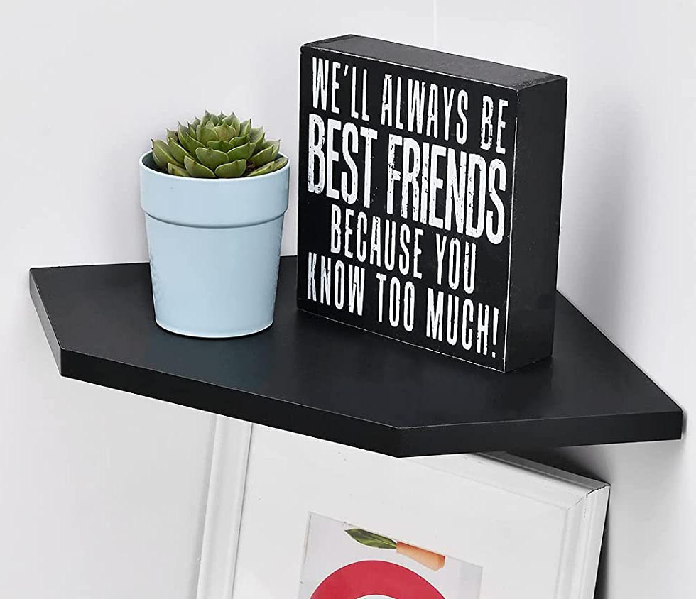 Кутова настінна полиця "Романа 45" венге Миколаїв - фото 2