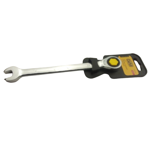 Ключ ріжково-накидний з тріскачкою 14мм CrV СИЛА Житомир - изображение 1