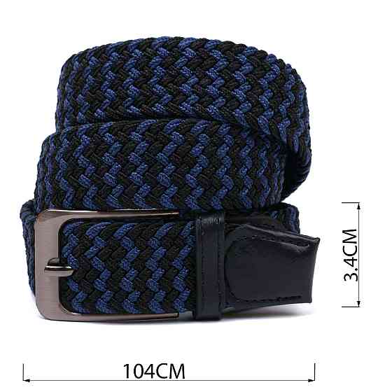 Оригинальный ремень Vintage 20811 Черный Киев