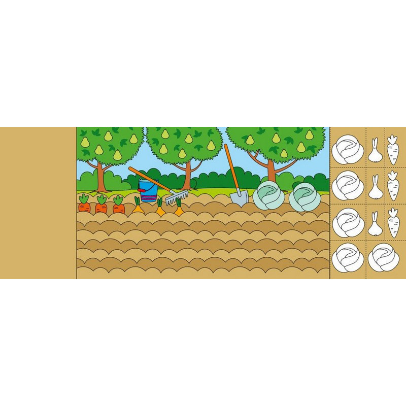 Дитяча книжечка-розмальовка "Хто пасеться на лузі?" 1364006 Вінниця - фото 2