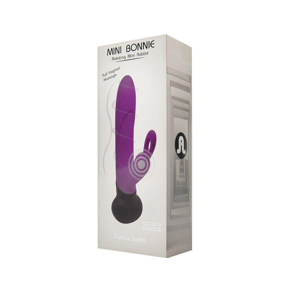 Вибратор с вращением ствола Adrien Lastic Mini Bonnie с петелькой для пальчика Sex Aura Киев - изображение 5