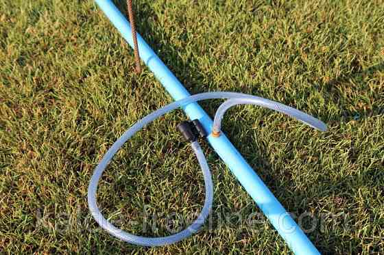 Набір для під'єднання дощівників Presto-PS внутрішня різь 1/2 дюйма + шланг 10 мм*2 метра (5197-A) Харків