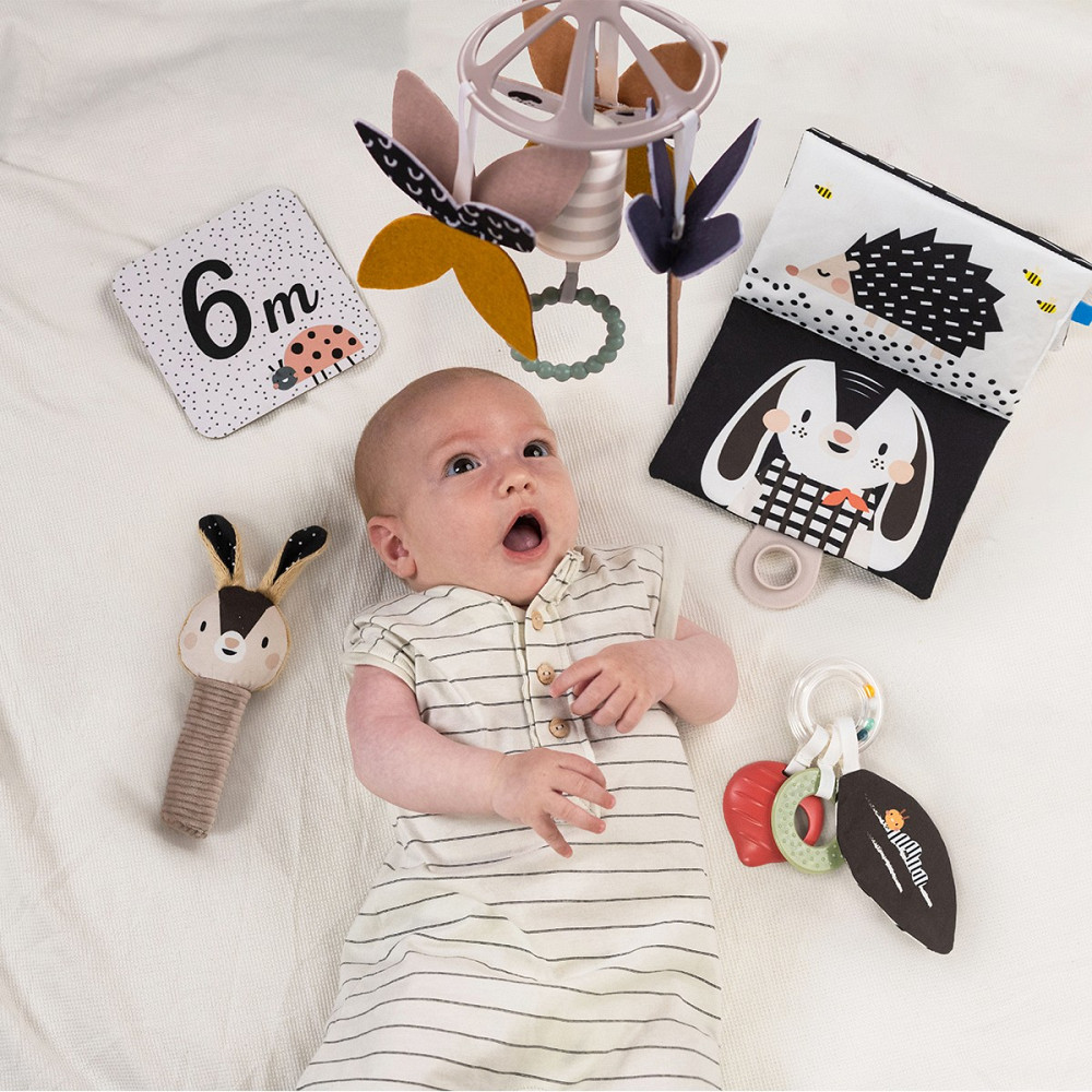 Подарунковий набір іграшок для новонародженого – Чорно-біла гармонія Днепр - изображение 7