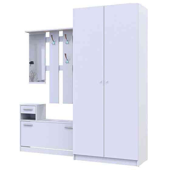 Передпокій Doros Alice та шафа Promo Білий (DRS-011385) Львів