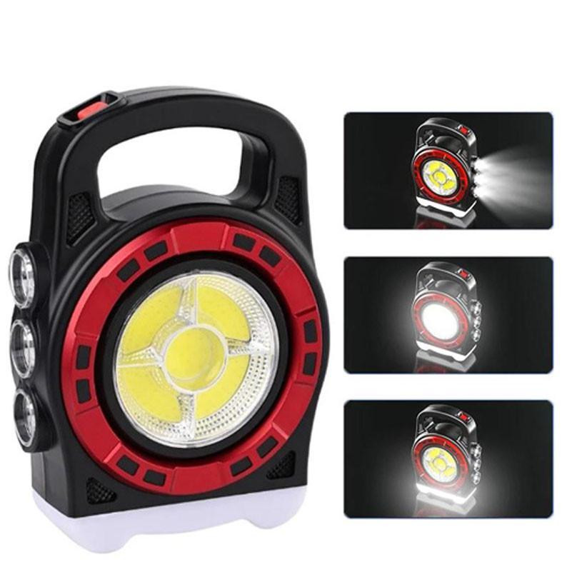 Кемпінговий ліхтар HB-6678L (LED+52SMD+SMD) + сонячна панель + Power Bank + microUSB (3 режими) Вінниця - фото 4