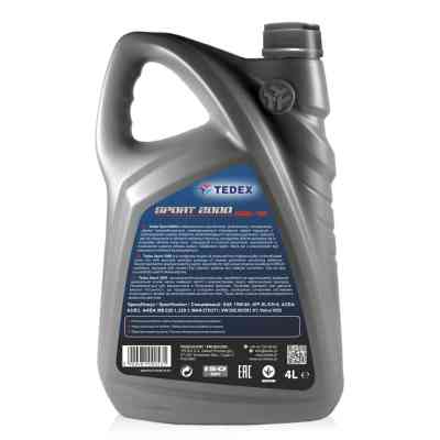Моторна олива TEDEX SPORT 2000 SL/CH-4 15W40 4л (1606) Вінниця