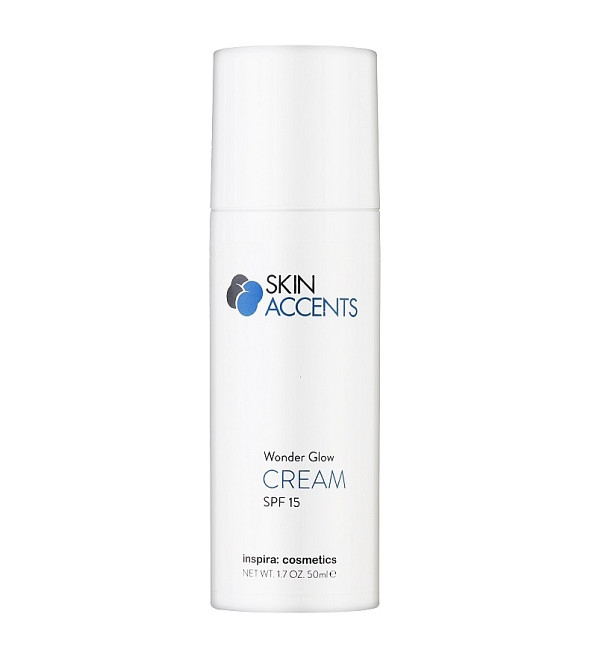 Інтенсивно зволожуючий ліфтинг-крем WONDER GLOW CREAM SPF 15 Inspira Skin Accents 50 мл Київ - фото 2