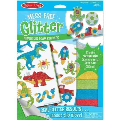 Набор для творчества Melissa&Doug Объемные блестящие наклейки Приключение (MD19501) Винница - изображение 1