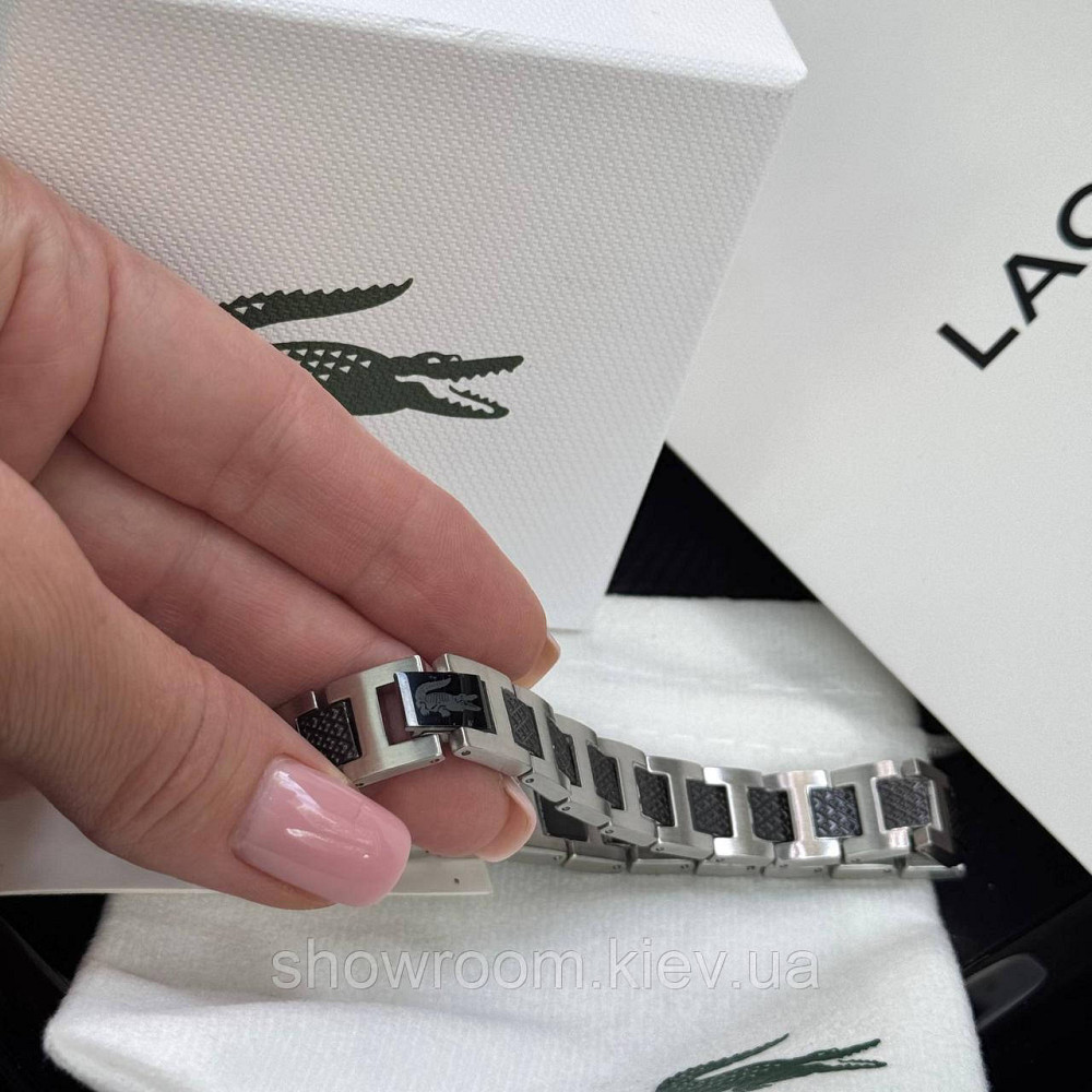 Мужской стильный браслет Lacoste, Лакоста (40190) Киев - изображение 9