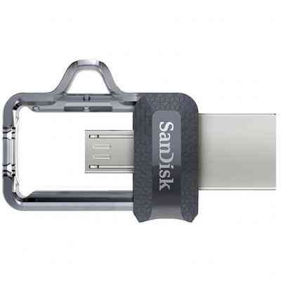 USB флеш накопитель SanDisk 256GB Ultra Dual Drive USB 3.0 OTG (SDDD3-256G-G46) Винница