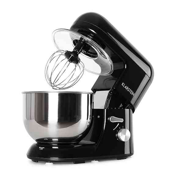 Кухонний комбайн Bella 2000 Вт/2,7 л.с., 5 л, неіржавка сталь, не містить BPA, чорний (Німеччина, читати Рівне