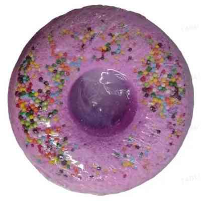 Бомбочка для ванни AquaShine Donat Don Pomegranate 145 г (4820240941057) Вінниця