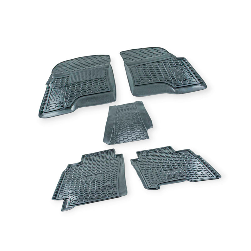 Коврики Форд f-150 2004-2008 (5мест) борт 2,5см, с перемычкой салона Мукачево - изображение 1