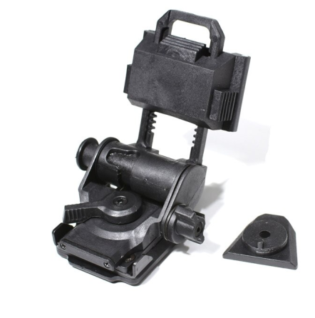 Держатель кронштейн FMA L4G24 для прибора ночного видения на шлеме Черный Винница