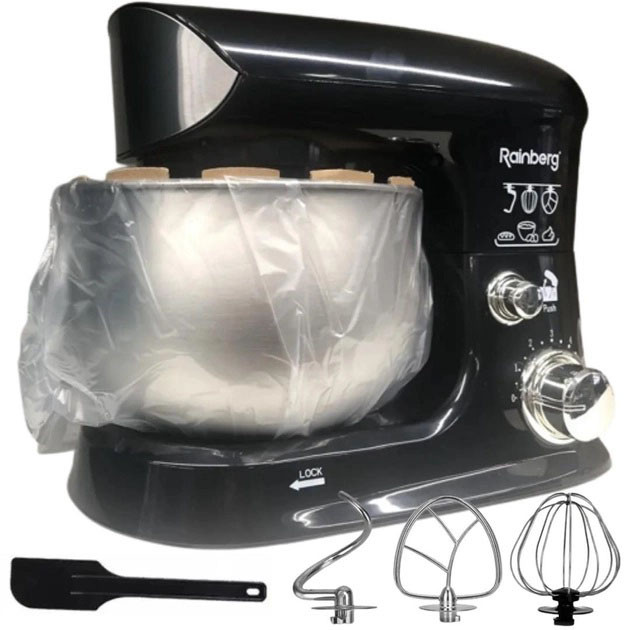 Бытовой комбайн тестомес Rainberg RB-8083 3200 Вт, Міксер для крему кухонний, Кухонний комбайн новий MX-92 Львів - фото 10