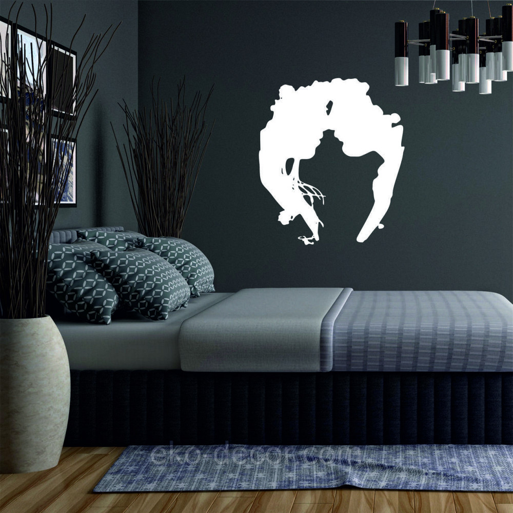 Декоративне настінне 3D Панно «Силует пари», Декор на стіну з об'ємом 50*43 см, Білий Київ - фото 3