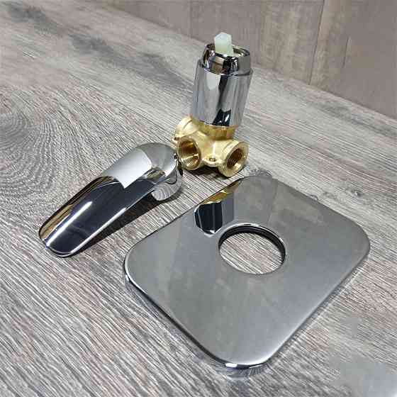 Змішувач прихованого монтажу IMPRESE PRAHA new для душу хром Київ