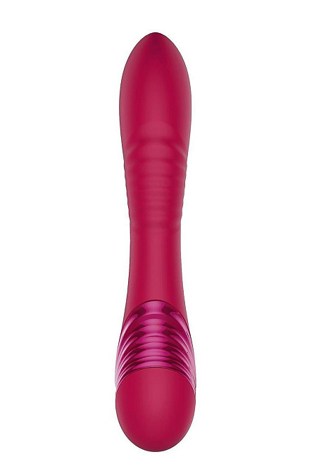 Вибратор с движущимся шариком Dream Toys SPARKLING SLIDING CECILIA Sex Aura Киев - изображение 4