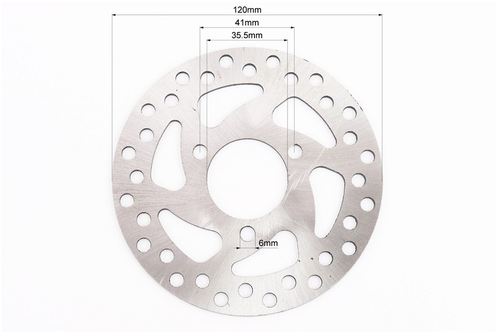 Диск гальмівний 120мм Київ - фото 2