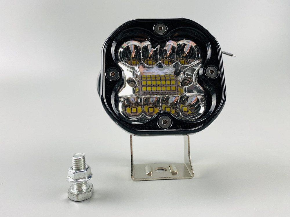 Фара LED квадратна 48W chip 3030 22 led діодів світлодіодна робоча Мукачево - фото 5