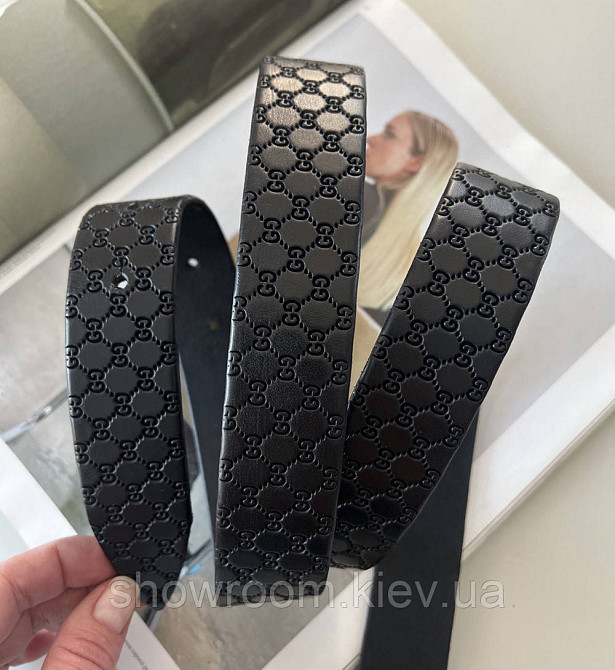 Стильний жіночий шкіряний ремінь (5003) gold Київ - фото 3